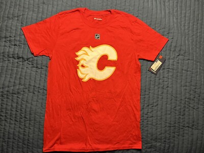 NWT Fanatics NHL Calgary Flames Shirt Men s Size Medium Red Blake Coleman #20