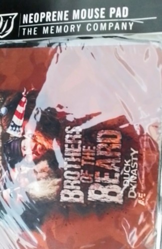 DUCK DYNASTY 2011 Neoprene Mouse Pad - BROTHERS OF THE BEARD ~ NEW in pkg - Photo 3/8