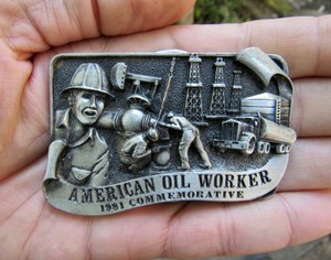 roughneck belt buckle