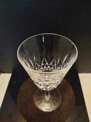 Vintage WATERFORD LISMORE Cut Crystal Claret Replacement Wine Glass-Signed 6oz. - Picture 4 of 12