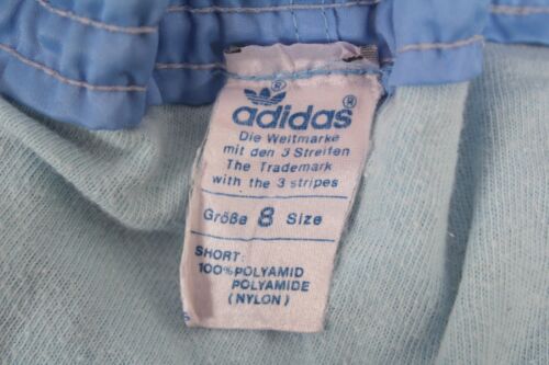 ADIDAS 80'S VINTAGE SHINY RUNNING,SPRINTER NYLON SHORTS,RETRO,SIZE:XXL - Picture 4 of 6