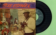 NAT KING COLE / Cachito - Las Mañanitas CAPITOL EAP 1-1031 Pres Spain 1958 EP EX