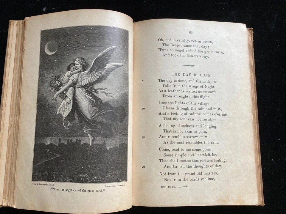 antique book Baldwin's Readers Fourth Year 1897 hard cover - Image 4 of 4