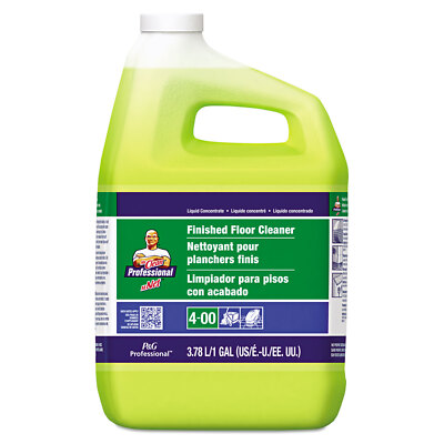 Mr. Clean Finished Floor Cleaner Lemon Scent One Gallon Bottle 02621EA