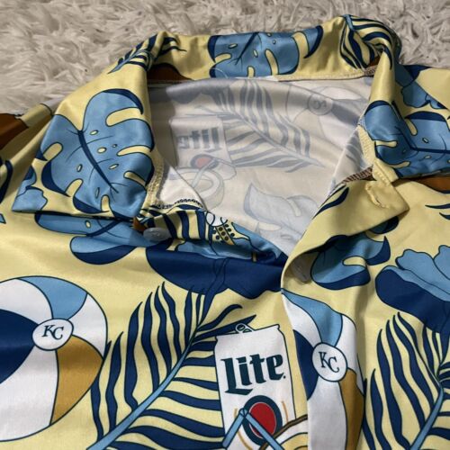 Camisa KC Royals Hawaiian Miller Lite, 23 de julio de 2021, talla mediana - Imagen 2 de 3