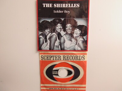 💥 ' THE SHIRELLES ' HIT 45 + PICTURE [ SOLDIER BOY ] 1962 ! 💥 | eBay