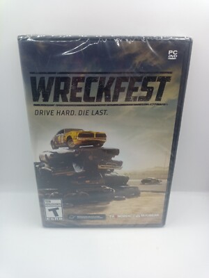 Wreckfest PC Racing Game New Sealed THQ Nordic