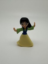 Walt Disney Princess Mulan McDonalds  4 Happy Meal Toy Figure Only-3In  99