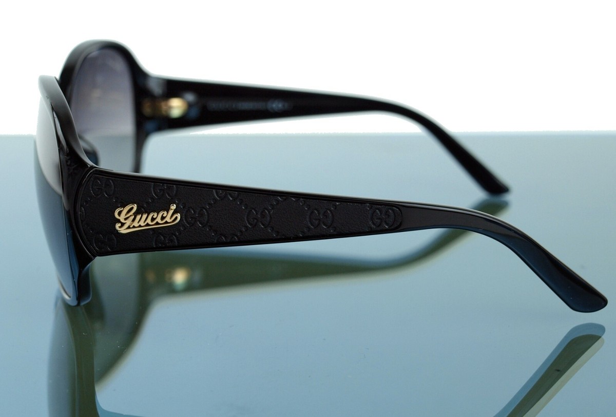 GUCCI GG Logo Black Sun Glasses Eyewear Women's Eye Accessories