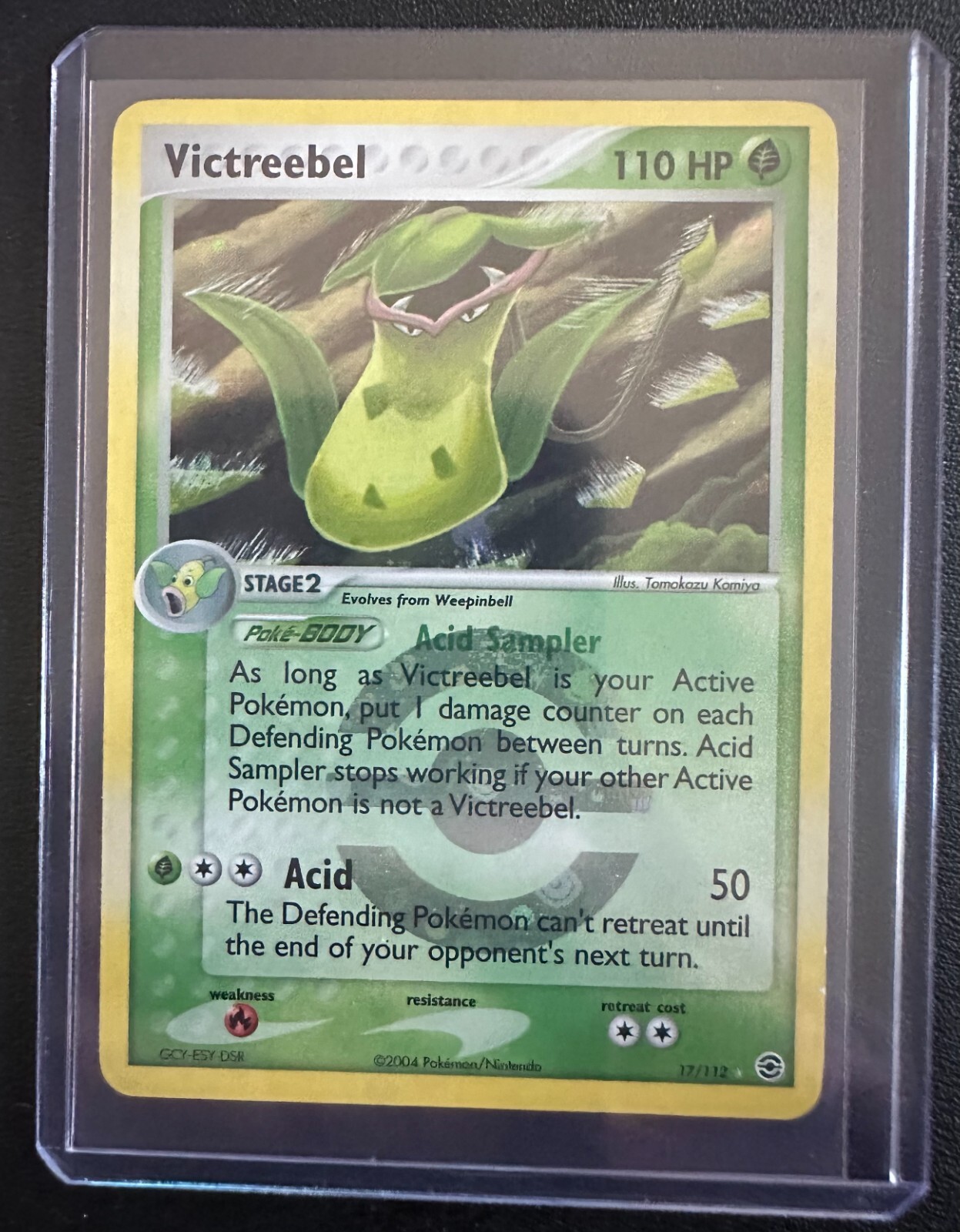 Pokemon TCG - Victreebel - 17/112 - FireRed & LeafGreen (RG) - HOLO RARE - NM