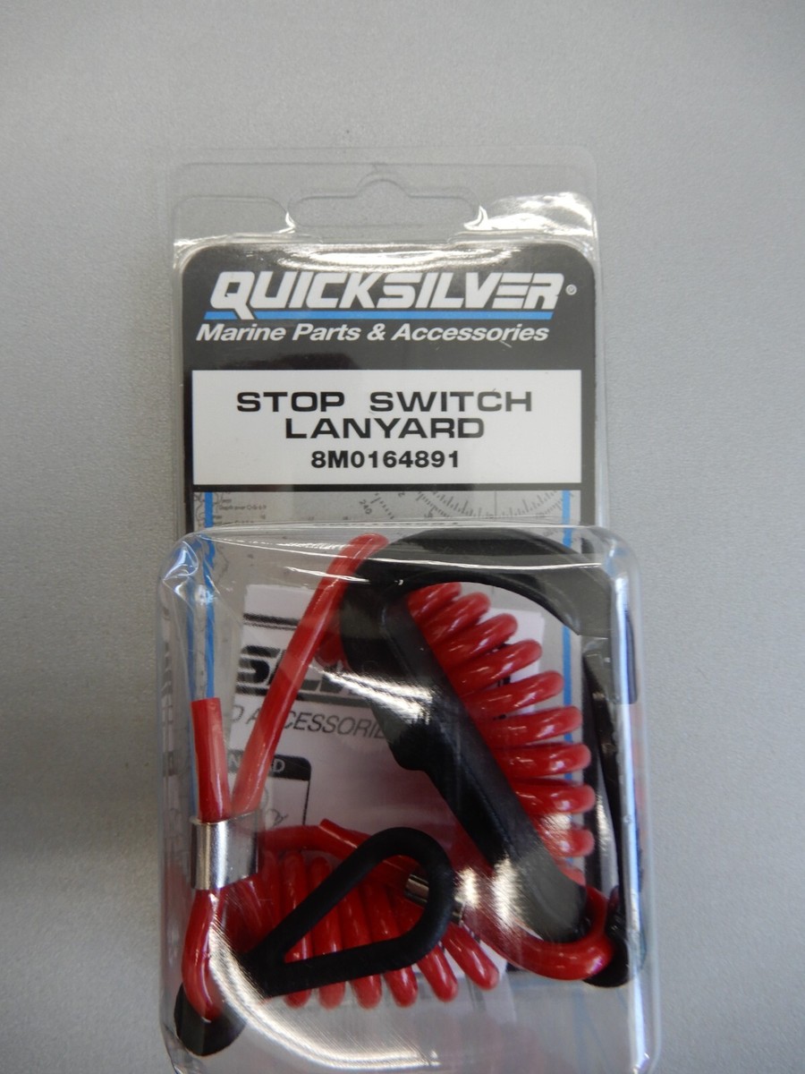 Mercury Mariner Quicksilver safety lanyard kill switch cord cable