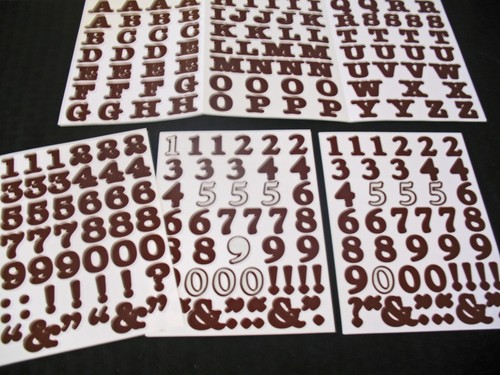 Creative Memories ABC/123 Stickers - you choose - Picture 101 of 105