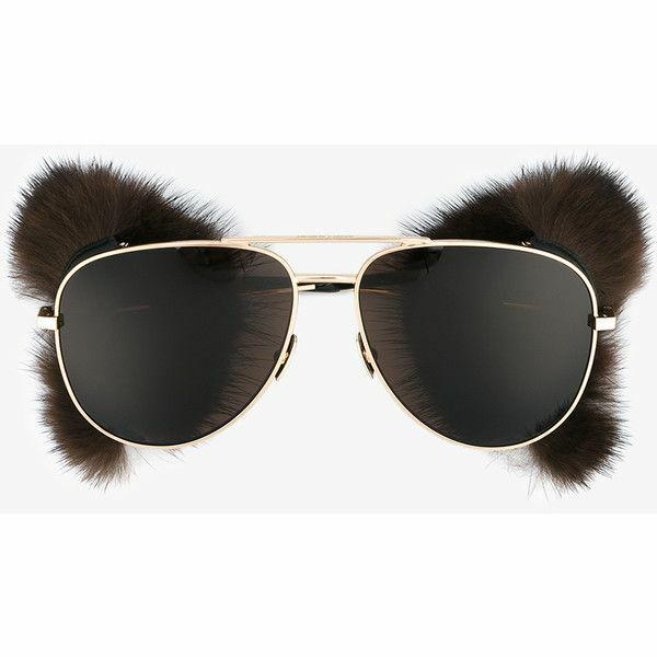 $695 SAINT LAURENT REMOVEABLE Mink Fur CLASSIC 11 SHIELDS  display picture 1