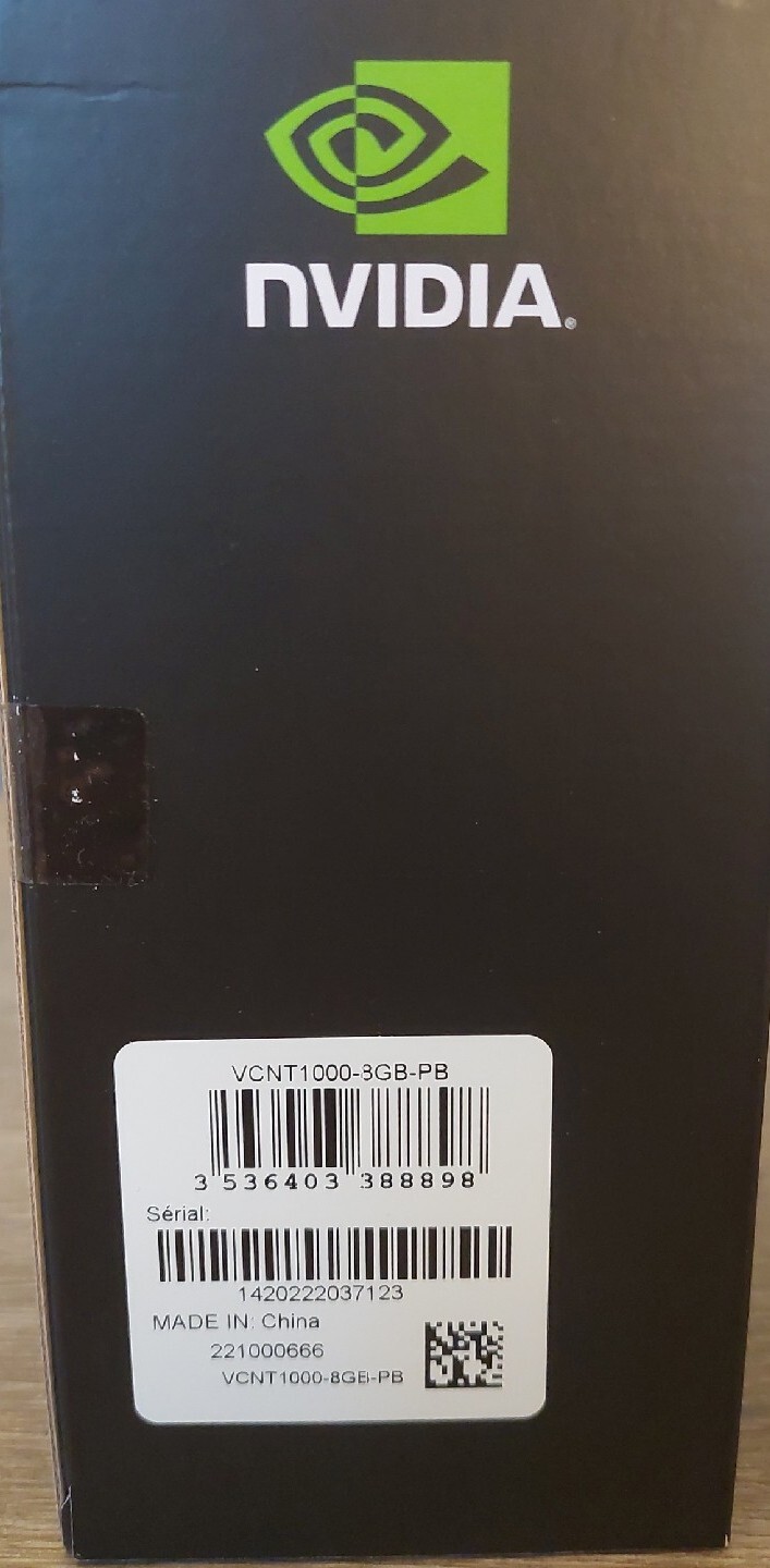 PNY Scheda Grafica NVIDIA Quadro T1000 8 GB GDDR6 PCIe 3.0 x16 Mini DP