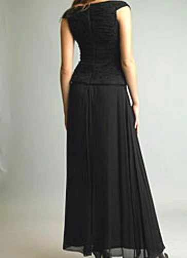 НОВЫЙ выпуск Нью-Йорк 4 Moss бусина сутулиться верхний шелк мяч платье коктейльное длинное платье $249 - Изображение 3 из 4