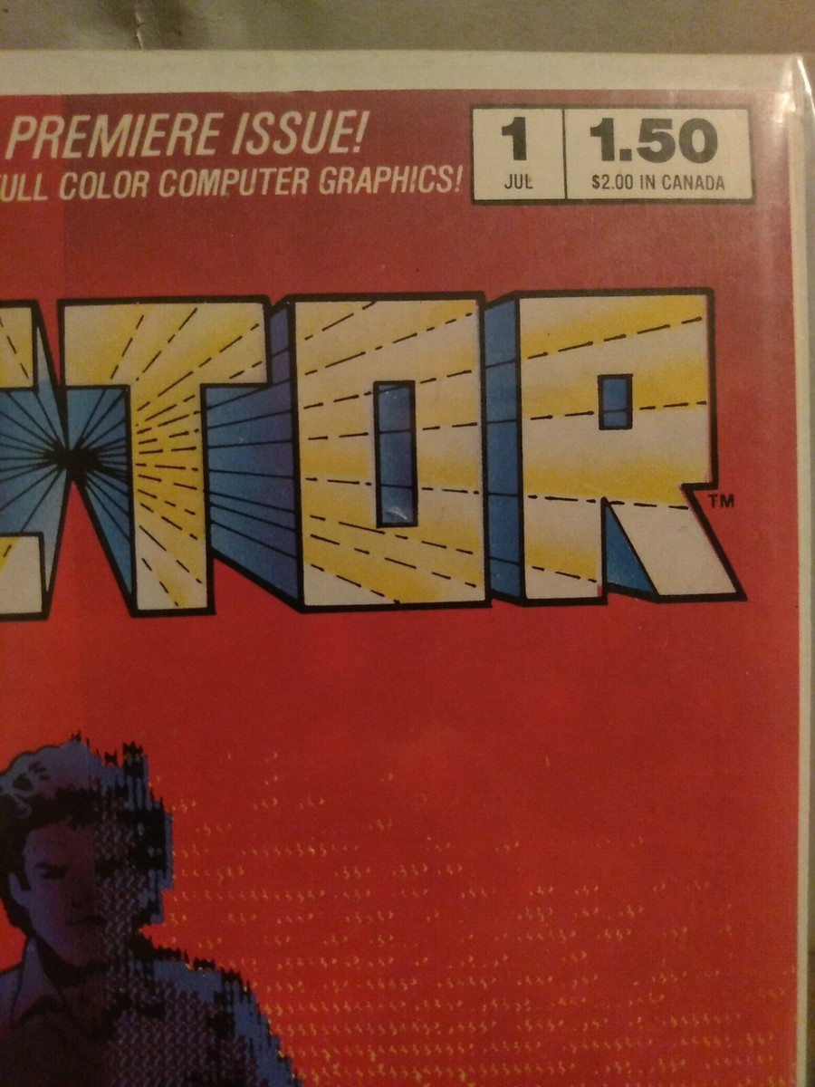 VECTOR #1 JULY 1986 BY NOW COMICS | eBay