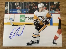Evan Rodrigues Autographed 8x10 Photo Pittsburgh Penguins