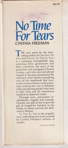 No Time For Tears by Cynthia Freeman (Hardcover: Romance, Fiction) 1981 - Imagen 2 de 4