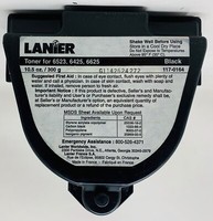 Lanier 117-0164 1170164 Toner Original Schwarz FüR Lanier 6425/6523/6625