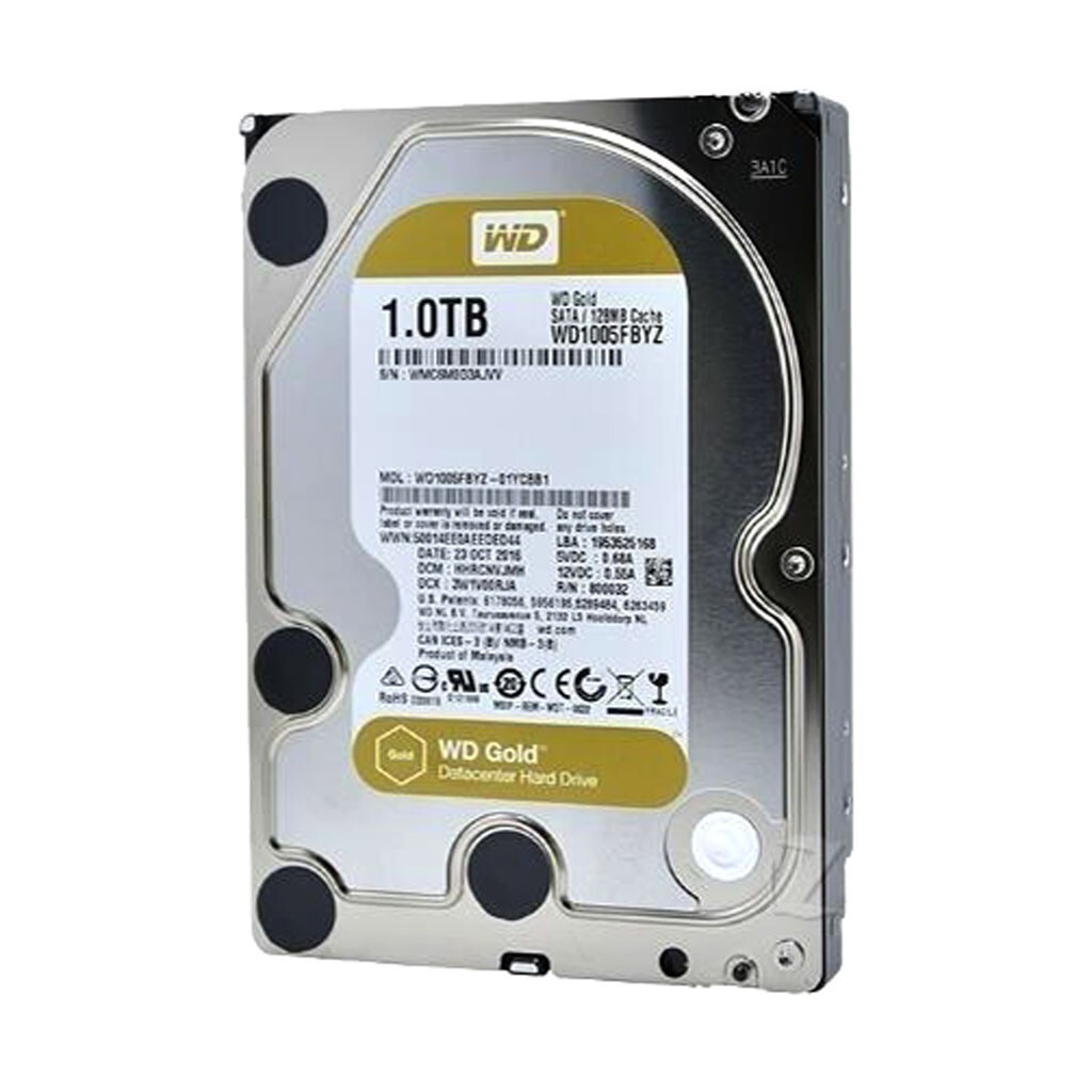 Western Digital WD1005FBYZ（3.5 HDD 1TB） WD Gold WD1005FBYZ 1TB 3.5