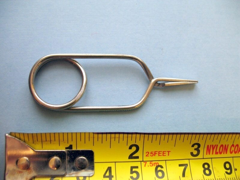 STANDARD HACKLE PLIERS FOR FLY TYING
