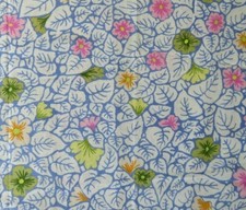 Kaffe Fassett LEAVES PERIWINKLE 13 X WOF  ORI...