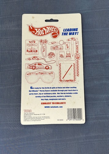 Hot Wheels Party Favors 4 Stickers 1997. Tara. Mattel. Vintage - Picture 8 of 13