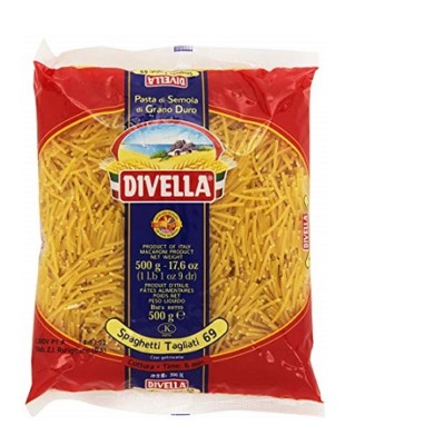 Pasta Divella 100% Italienisch N°69 Spaghetti tagliati 500g 