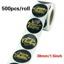 500pcs/Rolle Abdichtung Sticker Fröhliche Weihnachten Paket Label Für Gifts DIY
