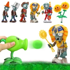 Plants VS Zombies Peashooter Figures Model Toys Kid Gifts Toy Kits