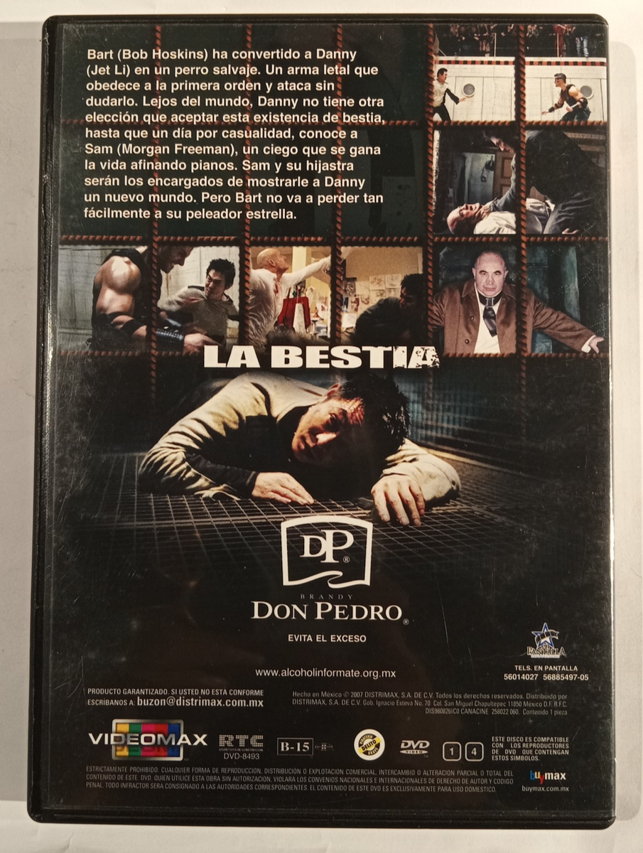 LA BESTIA, MOVIE BY MORGAN FREEMAN, 2007 MEXICAN DVD, ACTION | eBay