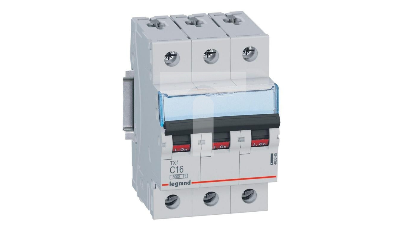Miniature circuit breaker 3P C 16A 6kA AC S303 TX3 403545 /T2UK