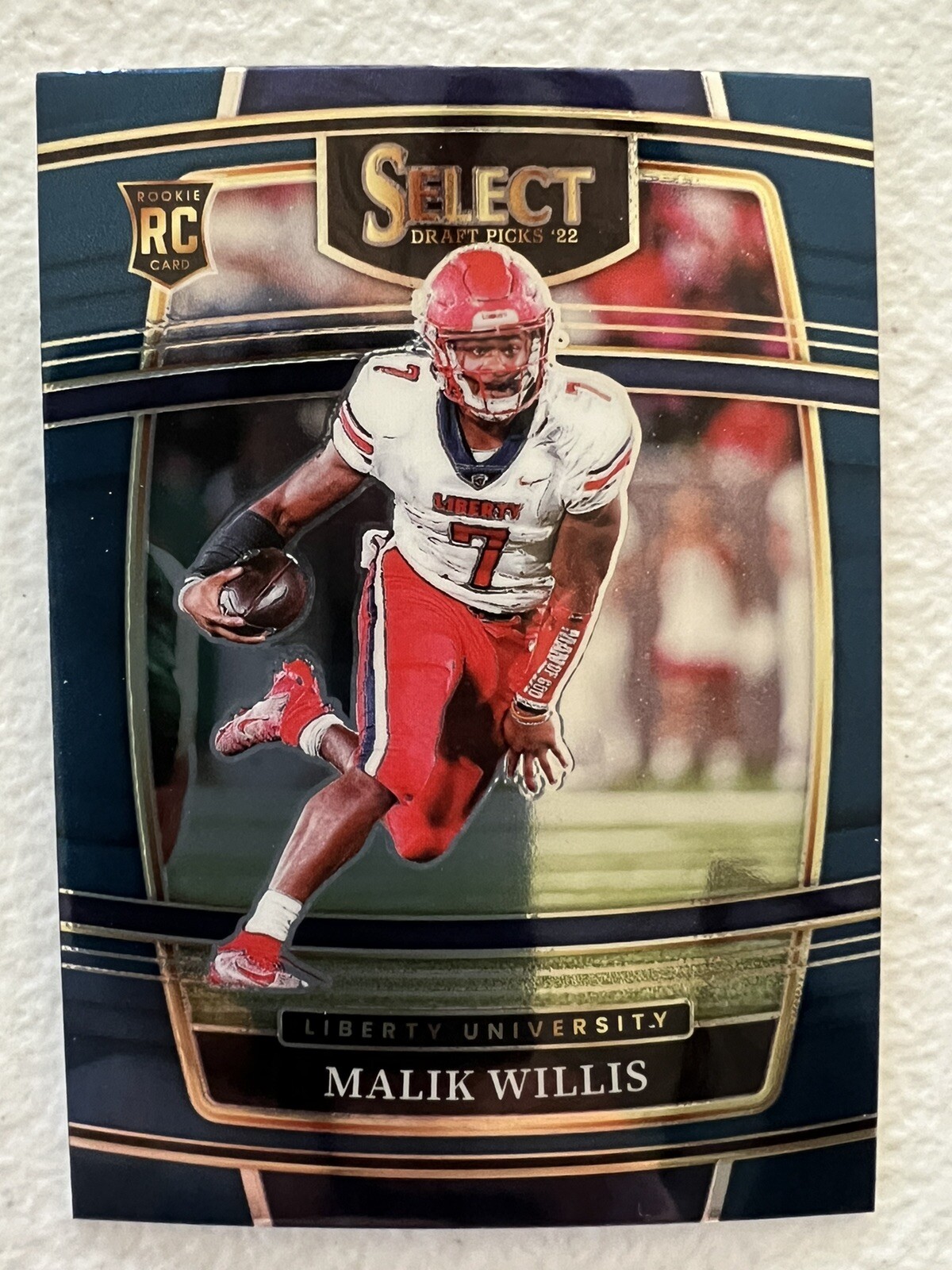 2022 Panini Select Draft Concourse RC Malik Willis Tennessee Titans
