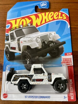 2023 Hot Wheels Red Edition Target Exclusive  67 Jeepster Commando