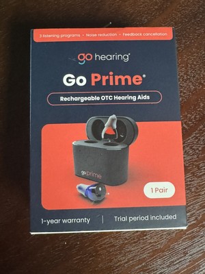 Go Hearing - Go Prime Rechargeable OTC Hearing Aid