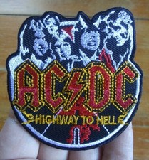 AC/DC  Highway to Hell  Embroidered Band Patch  ANGUS YOUNG BON SCOTT