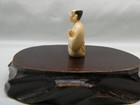 Japanese Miniature Resin Carving - Musician w/Flute — photo 4