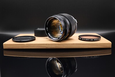 Exc+5] Olympus OM-System G.Zuiko Auto-S 55mm f/1.2 MF Prime Lens