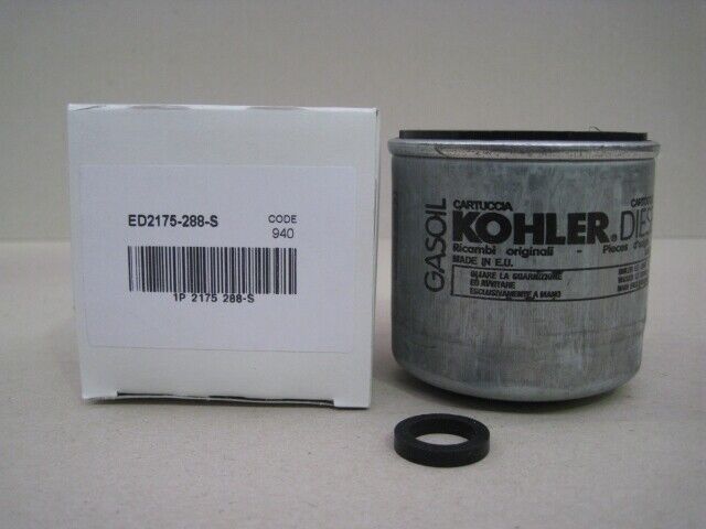 Genuine OEM Kohler Engine FUEL FILTER ED0021752880-S Spin On Genuine OEM Kohler Engine FUEL FILTER ED0021752880-S Spin On
