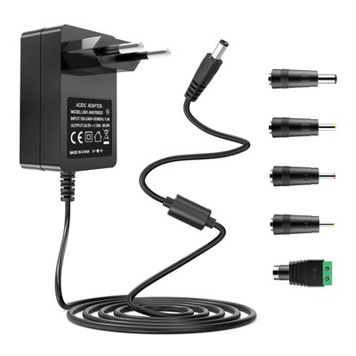 24V 15A Netzteil Adapter 100~240V AC zu DC 24Volt 15 Ampere Konverter 24VDC 1...