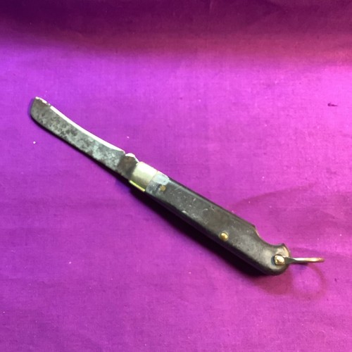 Camillus NY Folding Pocket Knife Rope Sheepsfoot 1 Straight Blade Sailor X44 - Picture 4 of 8