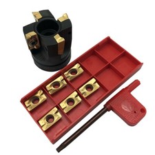 Face Mill 400R 40-22-4T /1,57"End Shell Cutter + inserto indice APMT1604PDER