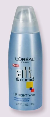 L'Oreal Alt Studio Up-Right Foam Root Lift & Maximum Volume Hair 7.0 oz New