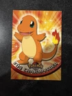 Pokemon #04 Charmander Topps Nintendo Vintage LP Blue Label 1st Edition