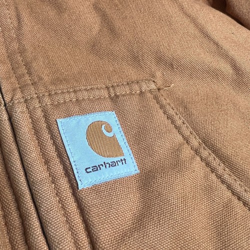Carhartt Kids Active Jacket Brown – Size S (7-8), Quilted Lined, Hooded, Durable - Picture 8 of 9