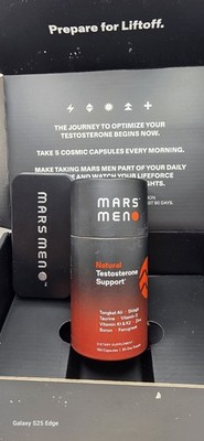 MARS-MEN Natural Testo Support 150ct - 1 Month Supply! *AUTHENTIC!*  