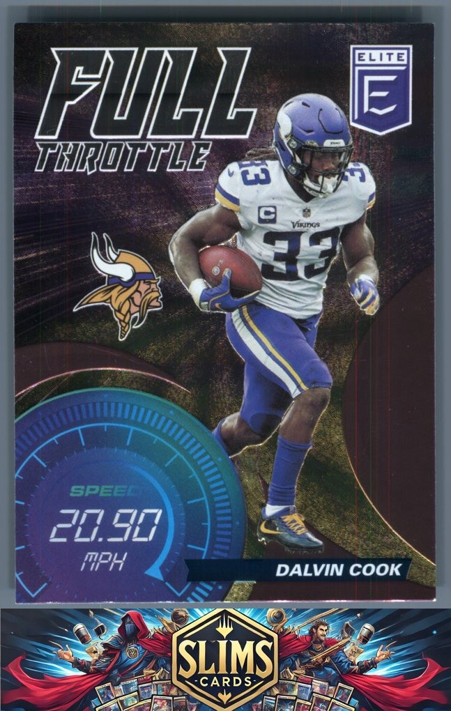 2021 Donruss Elite Minnesota Vikings Dalvin Cook #FT25