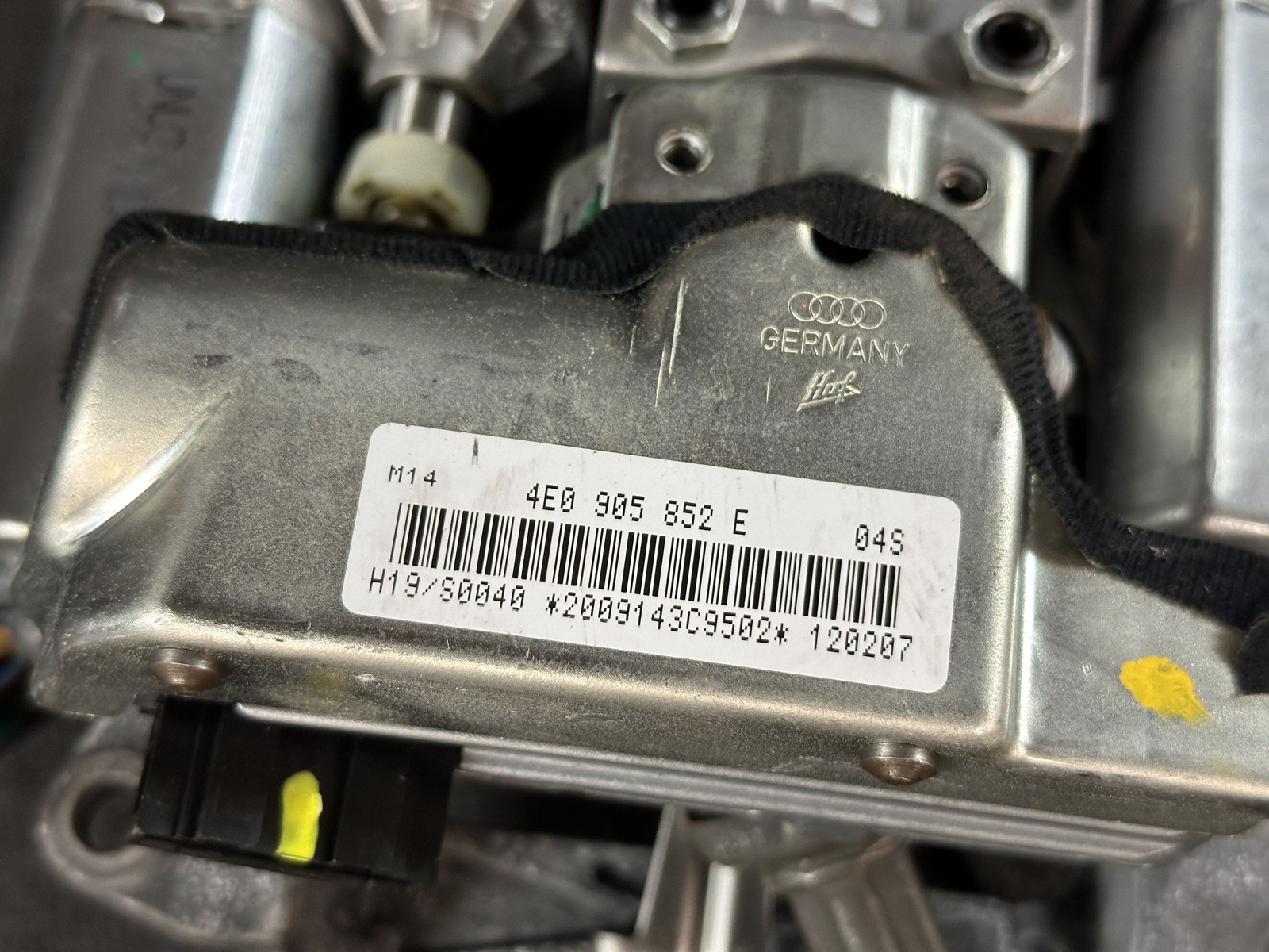 06-12 BENTLEY CONTINENTAL GTC STEERING COLUMN ID 4E0905852E