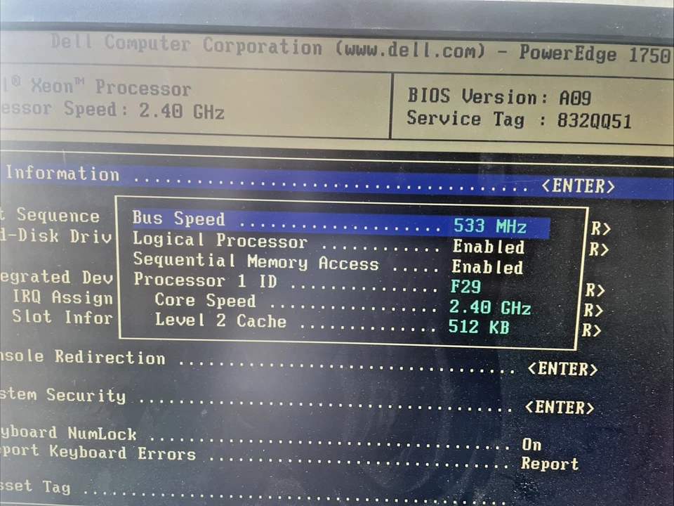 Servidor Dell Poweredge 1750 Intel Xeon sin unidades Foto 2 de 4