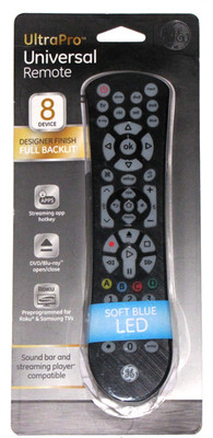 GE UltraPro Universal Remote 8 Device Backlit LED Remote Control New